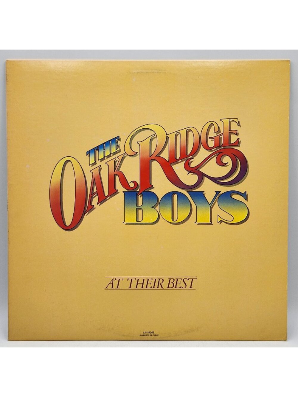 The Oak Ridge Boys At Their Best Vinyl 1980 Liberty LN-10046